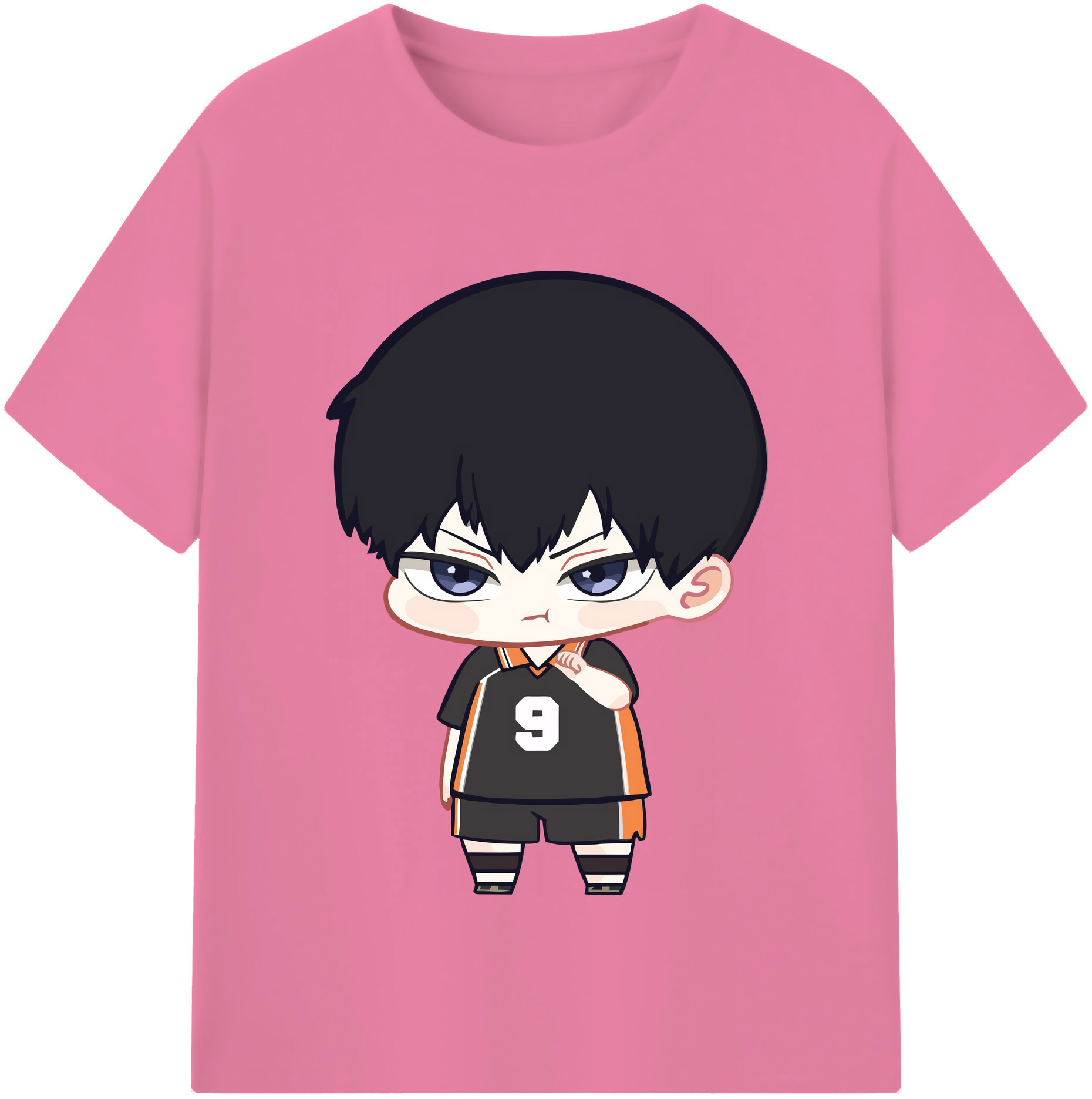 （画像用） ハイキュー!! Haikyu!! 綿100％半袖Tシャツ（フロントプリント）